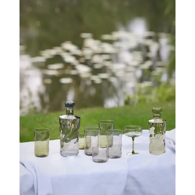 Swirl glas klein - mist