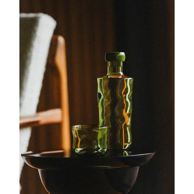 Swirl glas longdrink - moss