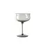 Swirl glas coupe glass - mist