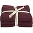 Allstars vaatdoek (set van 3 stuks) - Burgundy (fb 24)