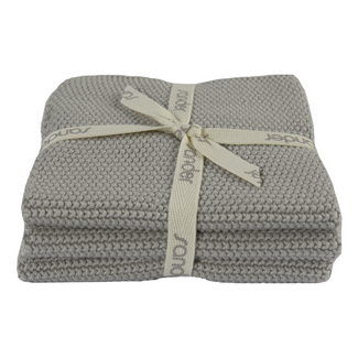 Allstars vaatdoek (set van 3 stuks) - Lichtgrijs (fb 21)