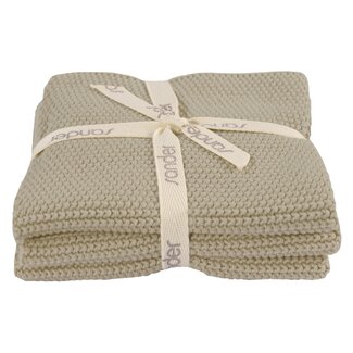 Sander Allstars vaatdoek (set van 3 stuks) - raffia (fb 23)