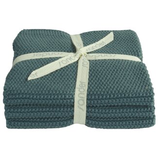 Sander Allstars vaatdoek (set van 3 stuks) - blue stone (fb 10)