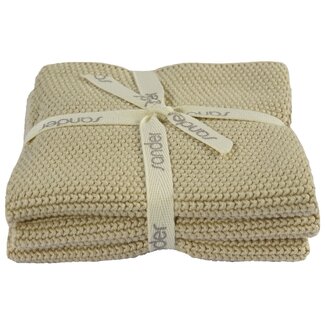 Sander Allstars vaatdoek (set van 3 stuks) - beige (fb 19)