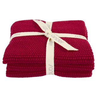 Sander Allstars vaatdoek (set van 3 stuks) -  red (fb 01)