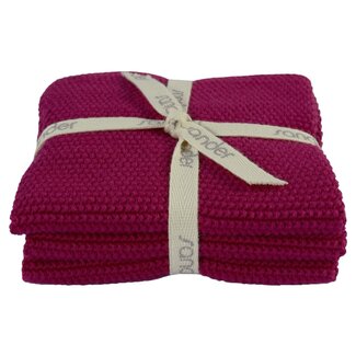 Sander Allstars vaatdoek (set van 3 stuks) -  pink (fb 14)