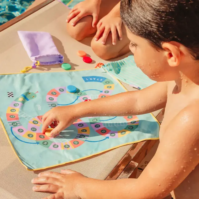 2-in-1 travel game - game of the goose