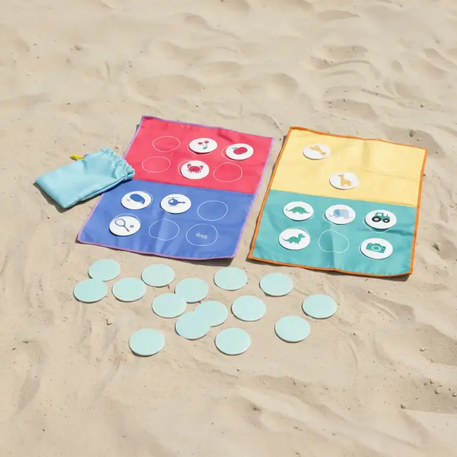 2-in-1 travel game - bingo & lotocolor