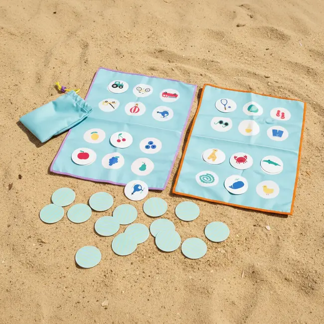 2-in-1 travel game - bingo & lotocolor