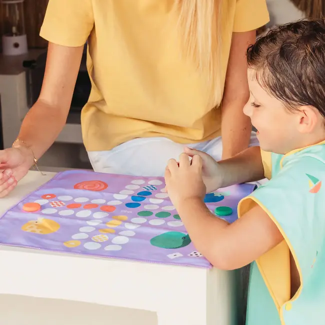 2-in-1 travel game - horse game & tic tac toe