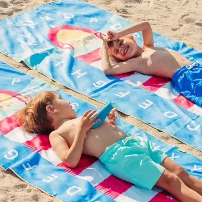 Play towel 180x100 cm - lighthouse blue