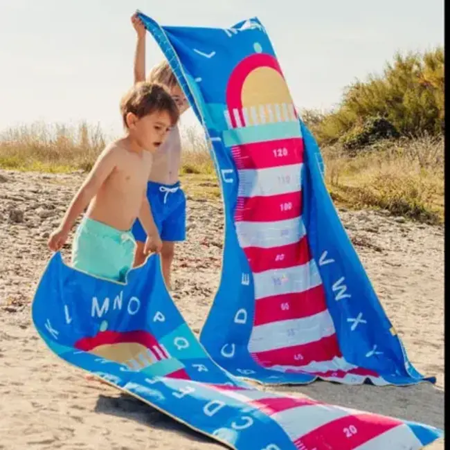 Play towel 180x100 cm - lighthouse blue