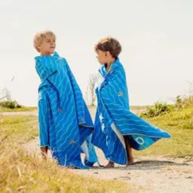 Play towel 180x100 cm - lighthouse blue