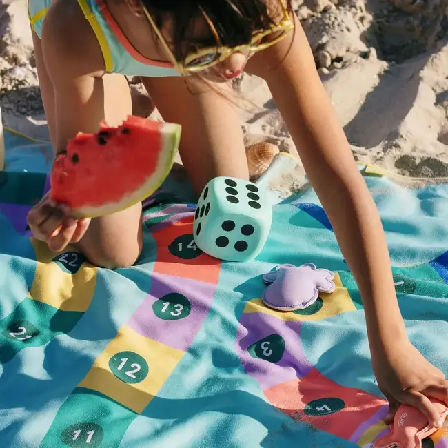 Play towel 180x100 cm - snake & ladders