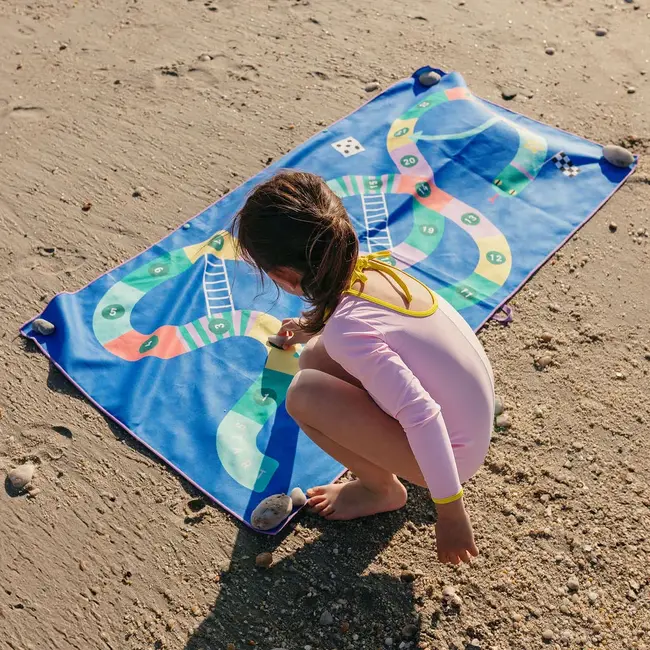 Play towel 140x70 cm - game of the goose