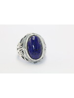 Ring with Lapis lazuli