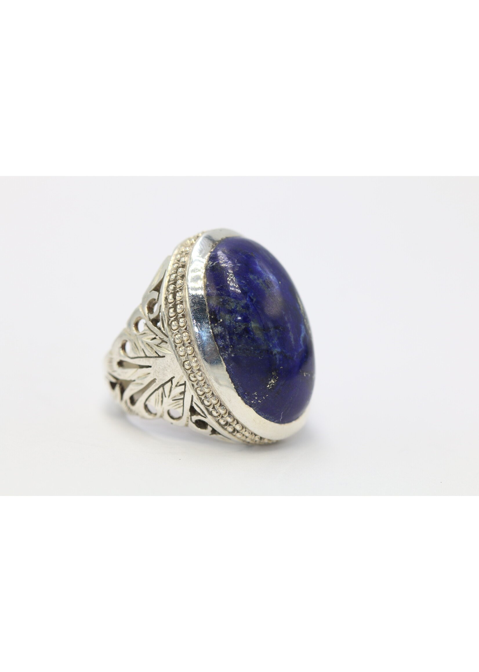 Anello in argento 925 con lapislazzuli naturali