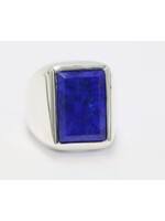 Ring with Lapis lazuli