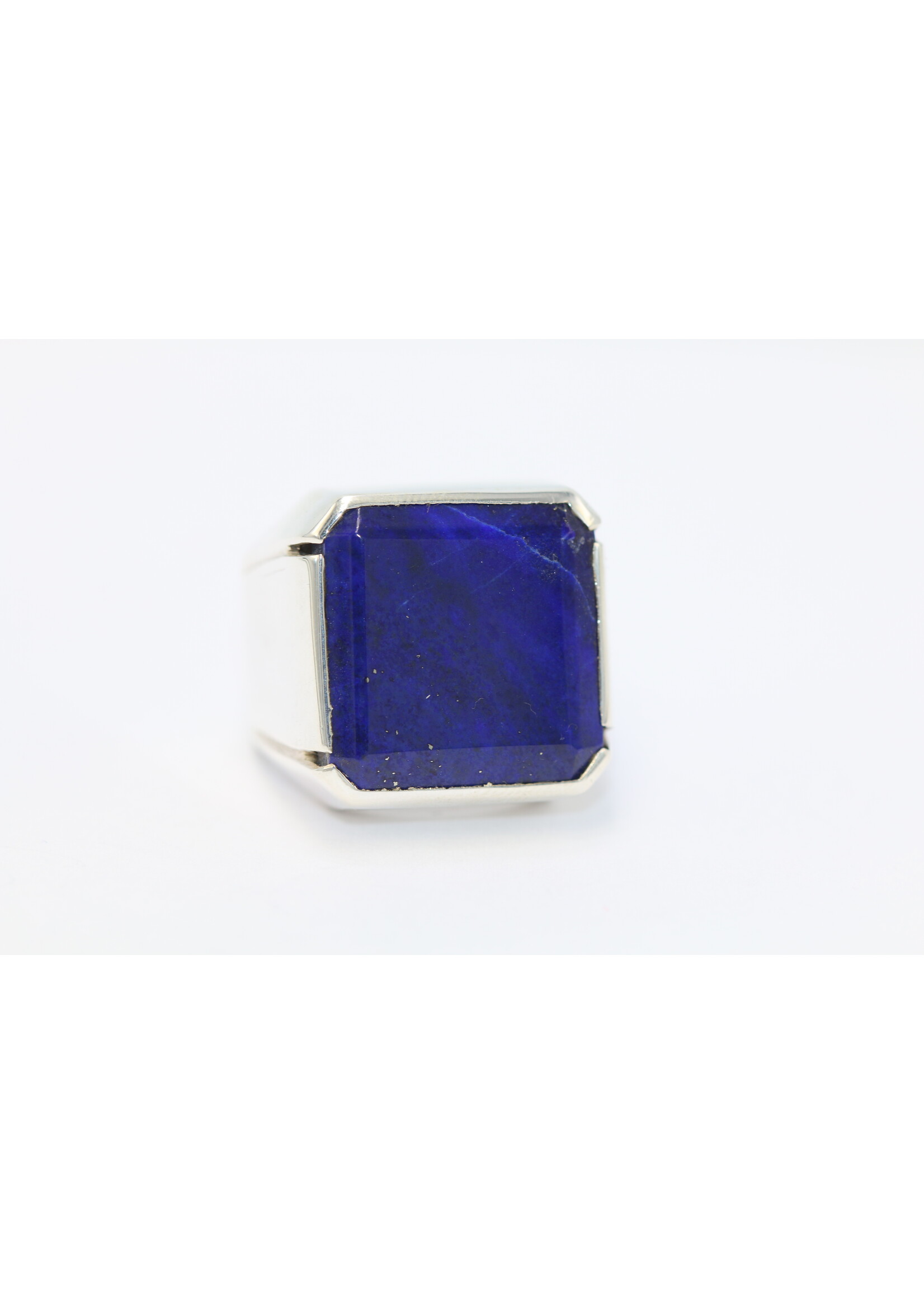 Anello in argento 925 con lapislazzuli naturali