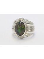 Anello con Opale nero