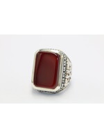 Bague avec Cornaline