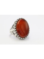 Bague avec Cornaline