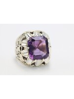 Bague avec Améthyste