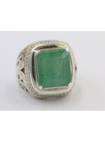 Ring met smaragd