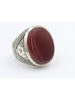 Ring with Carnelian