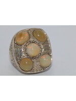 Ring with Opals
