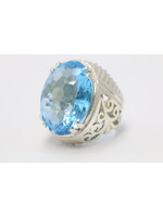 Anello con Topazio
