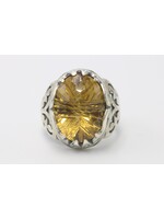 Bague avec Citrine