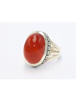 Ring with Carnelian