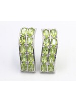 Boucles d'oreilles avec Péridots