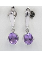 Boucles d'oreilles avec Améthystes