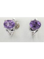 Earrings with Amethysts