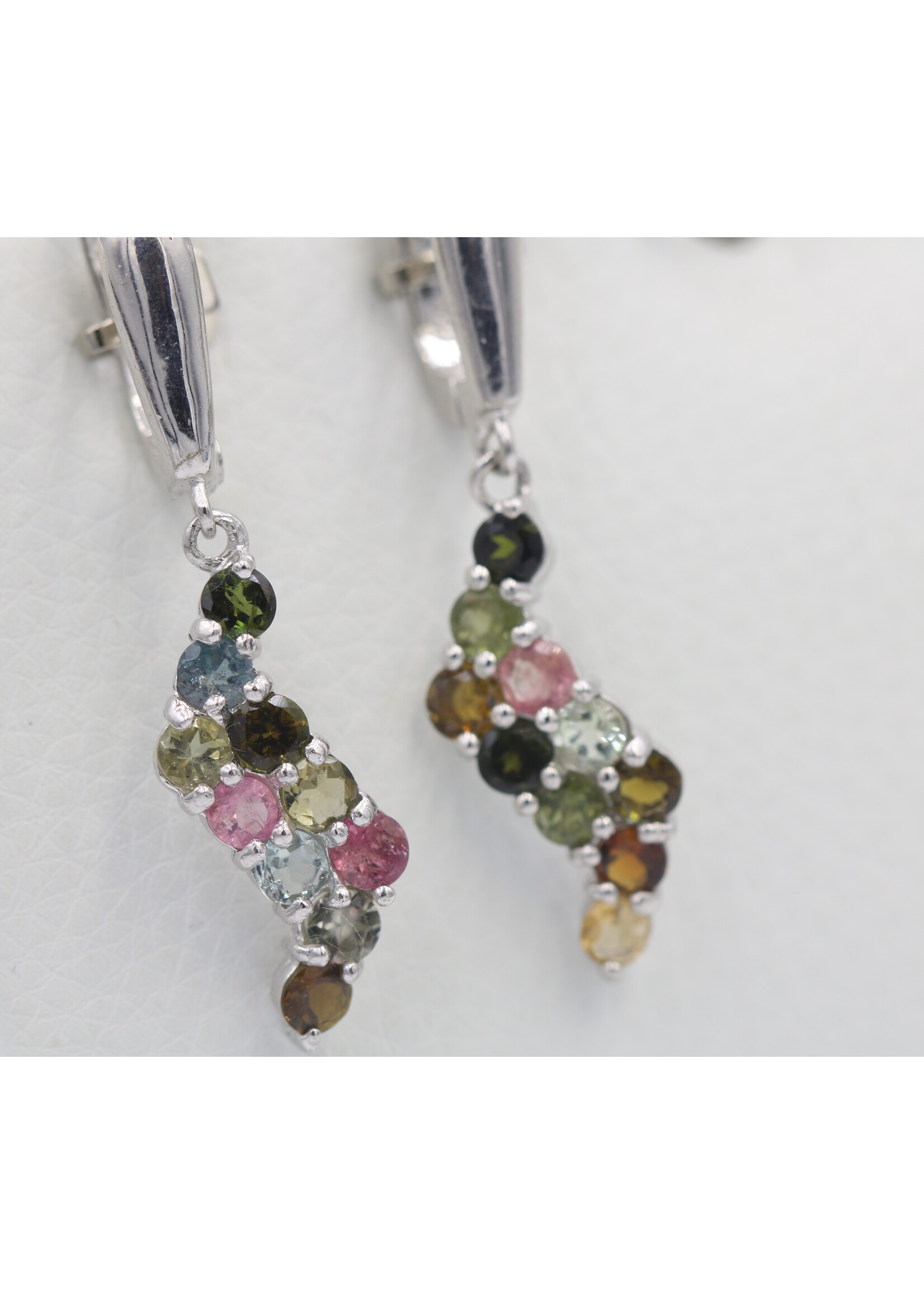 Earrings with Tourmalines