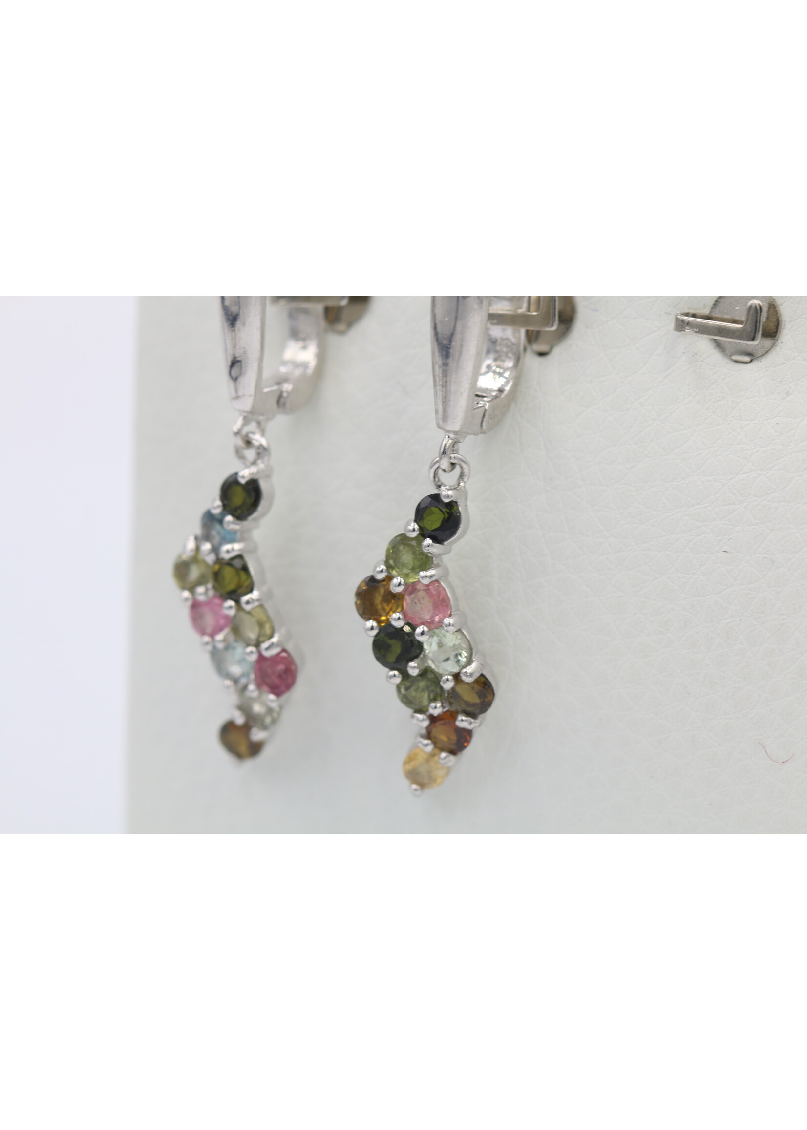 Earrings with Tourmalines