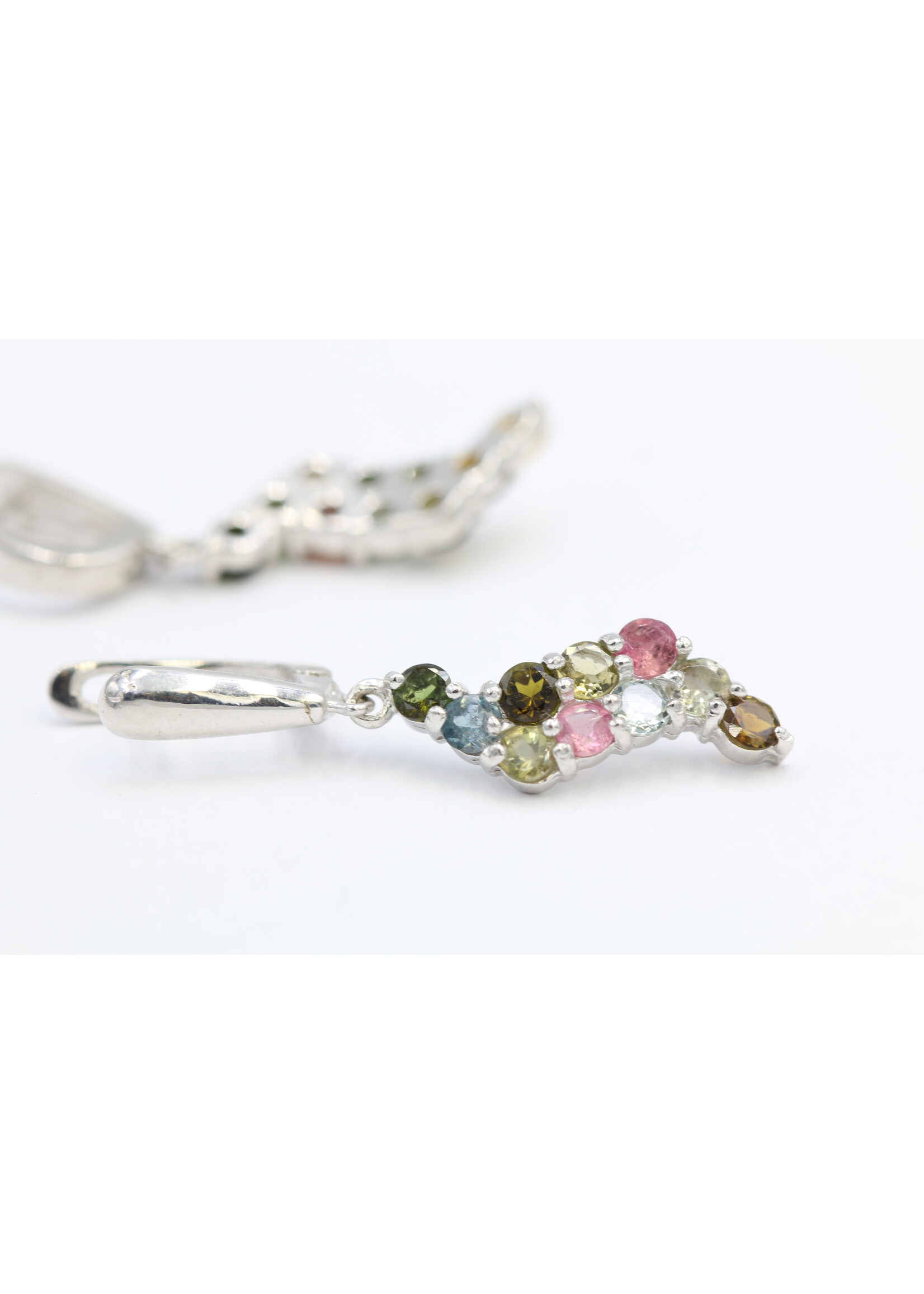 Earrings with Tourmalines