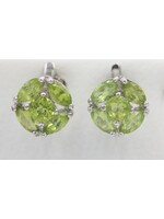 Boucles d'oreilles avec Péridots