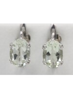 Earrings with Quartz