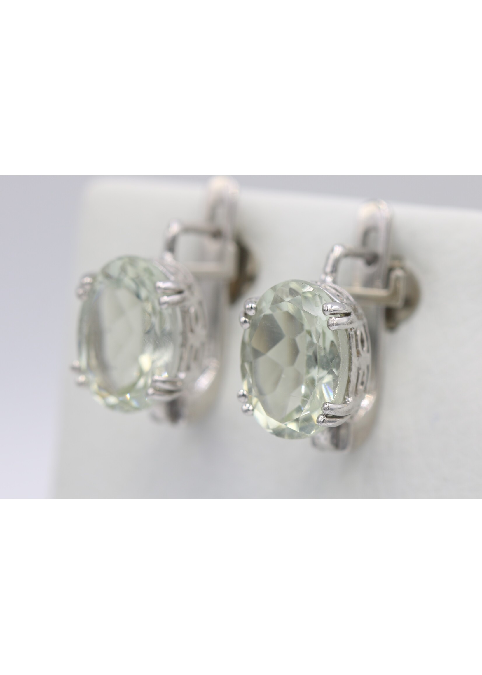 Silver 925 Earrings with Quartz