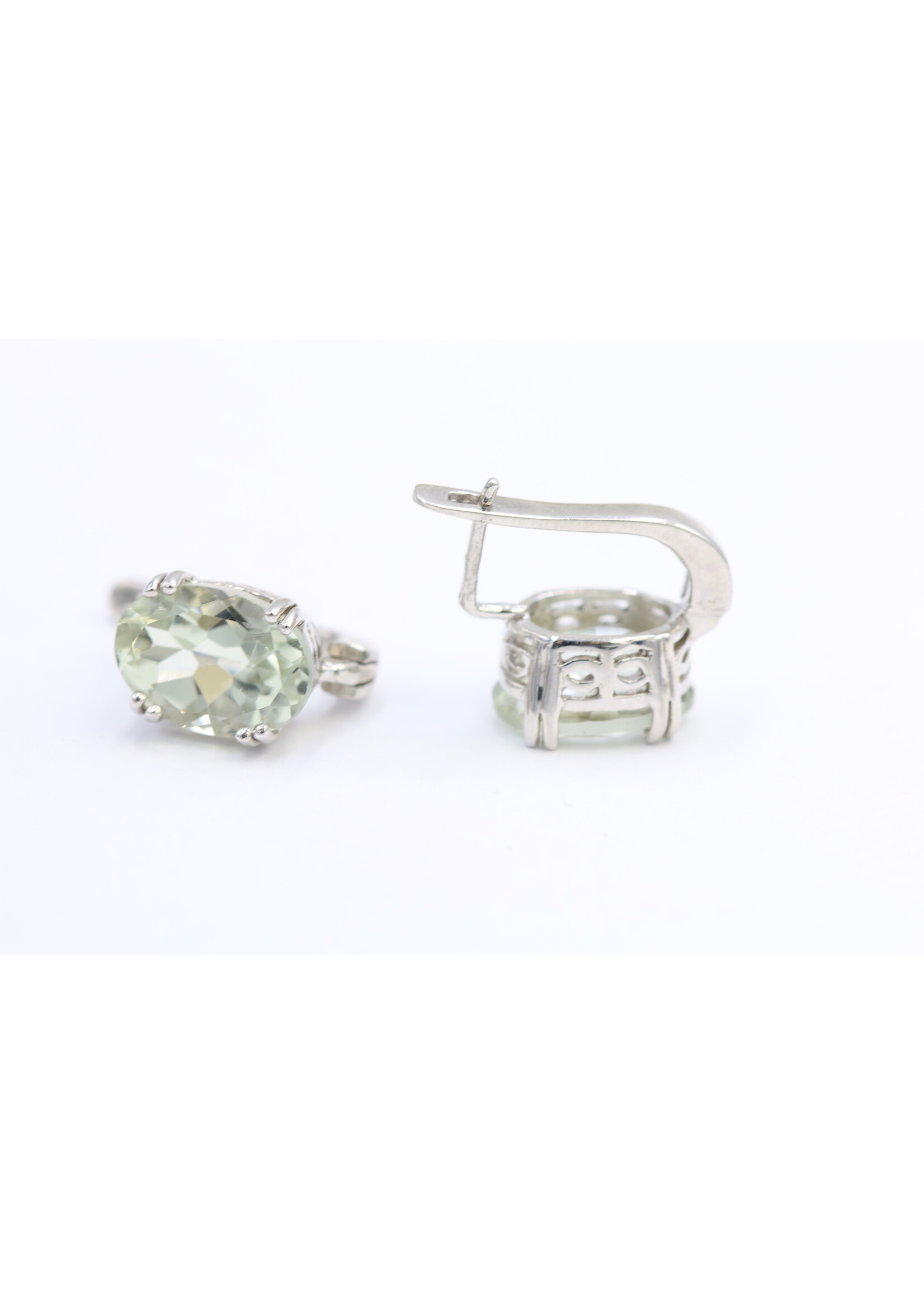 Silver 925 Earrings with Quartz