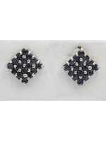 Earrings with Sapphires