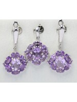 set with Amethysts