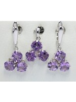 set with Amethysts