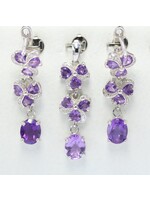 set with Amethysts