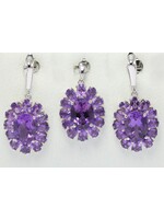 set with Amethysts