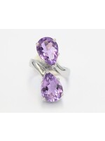 Ring with Amethysts