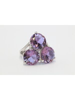 Bague avec Améthystes